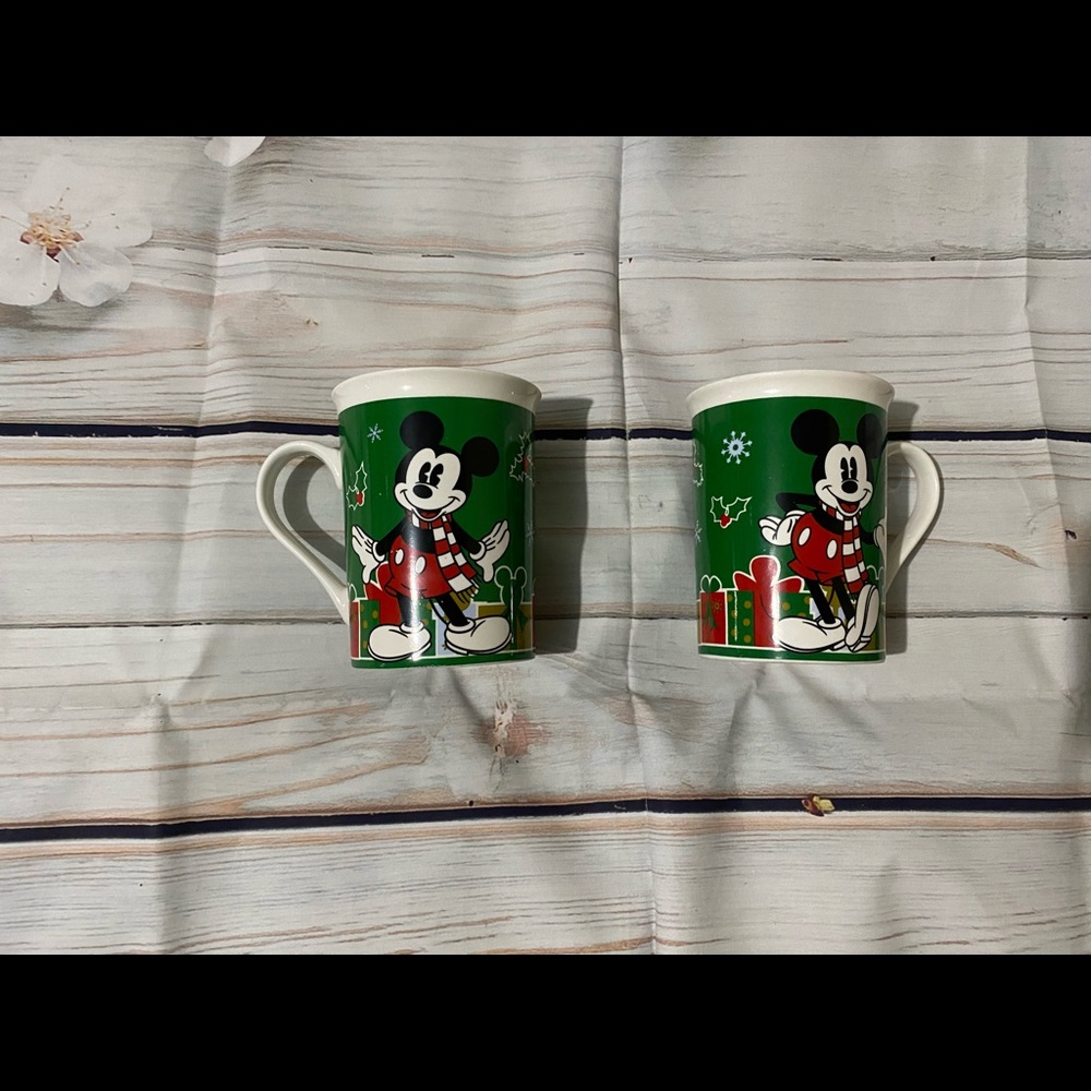 Disney Mickey Mouse Christmas Mugs